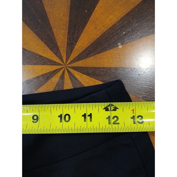OGL Ponte Black Slimming Ponte Mid-Rise Pull-on Flared Pants Size Small NWT $49 - Picture 10 of 11